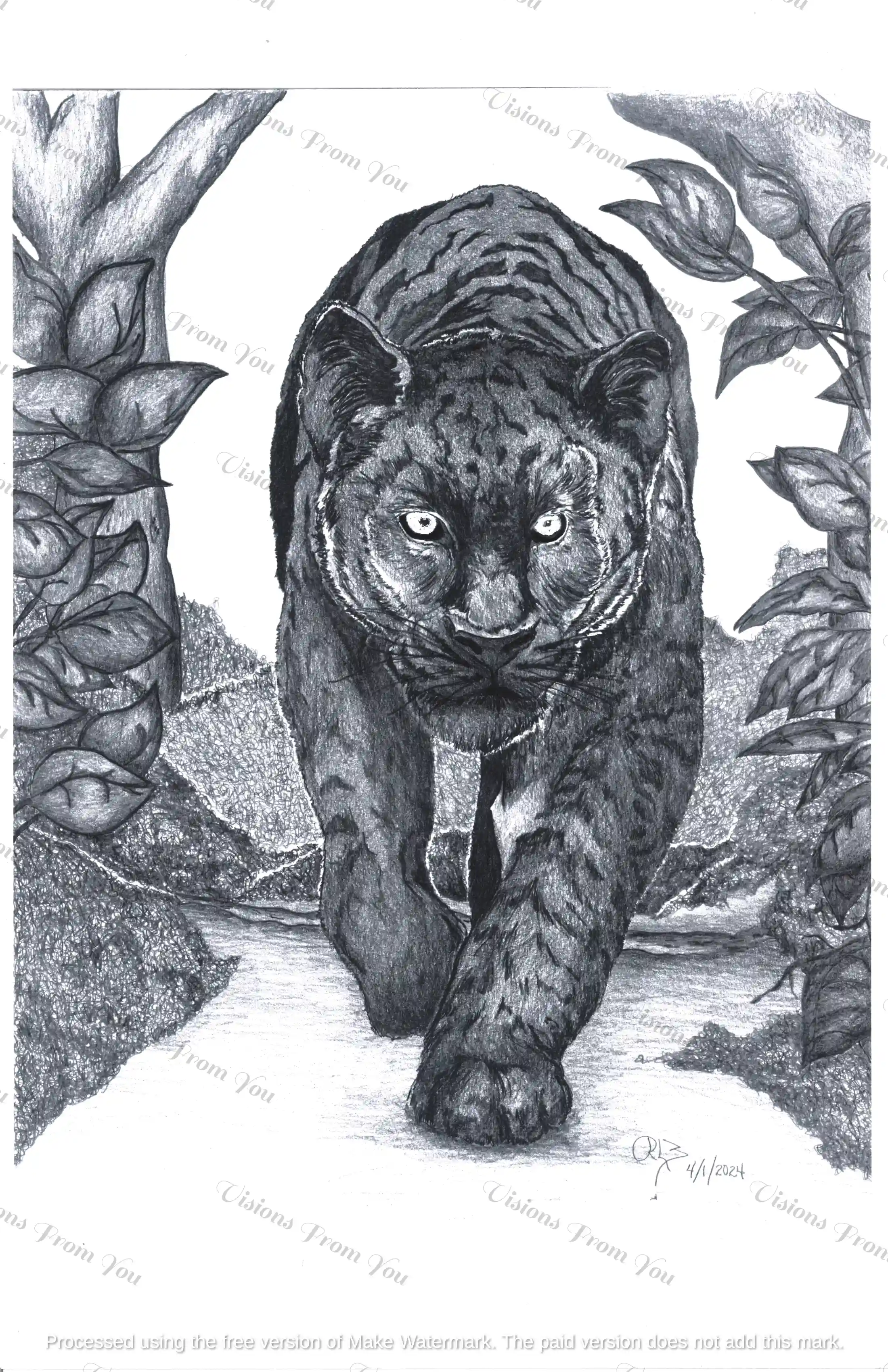 Panther White Eyes